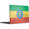 Ethiopia Flag Distressed MacBook Air 15 in (2023) Skin