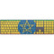 Ethiopia Flag Distressed Magic Keyboard with Numeric Keypad Skin