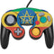 Ethiopia Flag Distressed Nintendo GameCube Controller Skin