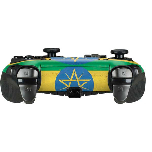 Ethiopia Flag Distressed PlayStation Scuf Vantage 2 Controller Skin