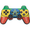 Ethiopia Flag Distressed PS3 Dual Shock wireless controller Skin