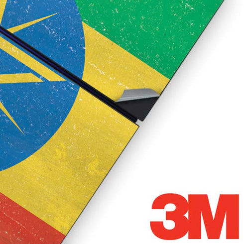 Ethiopia Flag Distressed PS4 Console Skin