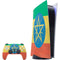 Ethiopia Flag Distressed PS5 Digital Edition Bundle Skin