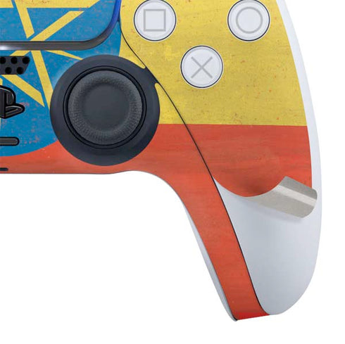 Ethiopia Flag Distressed PS5 Digital Edition Bundle Skin