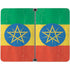 Ethiopia Flag Distressed Surface Duo Skin