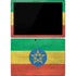 Ethiopia Flag Distressed Surface Pro 7 Skin