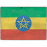 Ethiopia Flag Distressed Surface Pro 8 Skin