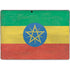 Ethiopia Flag Distressed Surface Pro 9 Skin