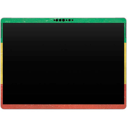 Ethiopia Flag Distressed Surface Pro 9 Skin