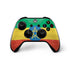 Ethiopia Flag Distressed Xbox One X Controller Skin