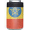 Ethiopia Flag Distressed Yeti Colster Can Insulator Skin