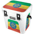 Ethiopia Flag Distressed YETI Roadie 24 Hard Cooler Skin