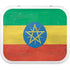 Ethiopia Flag Distressed YETI Roadie 24 Hard Cooler Skin
