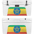 Ethiopia Flag Distressed YETI Tundra 75 Hard Cooler Skin