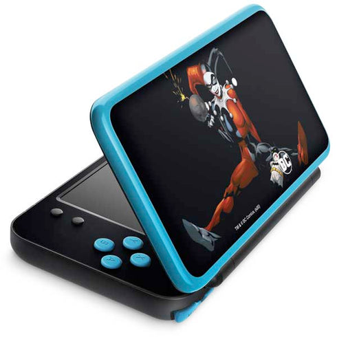DC Comics Harley Quinn Playfull Pose Nintendo 2DS XL (2017) Skin