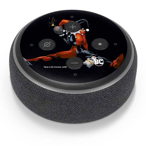 DC Comics Harley Quinn Playfull Pose Amazon Echo Dot Skin