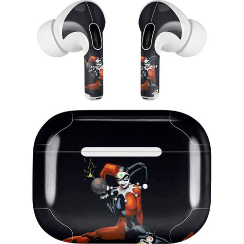 DC Comics Harley Quinn Playfull Pose Apple AirPods Pro Skin