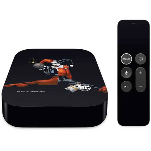 DC Comics Harley Quinn Playfull Pose Apple TV Skin