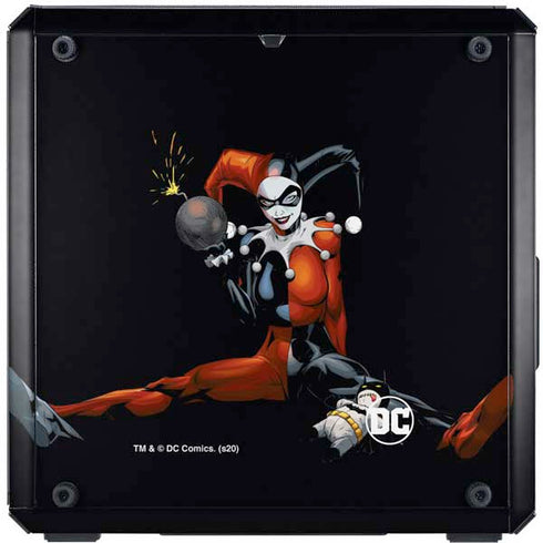 DC Comics Harley Quinn Playfull Pose Cooler Master MasterBox Q300L Mini Tower Skin