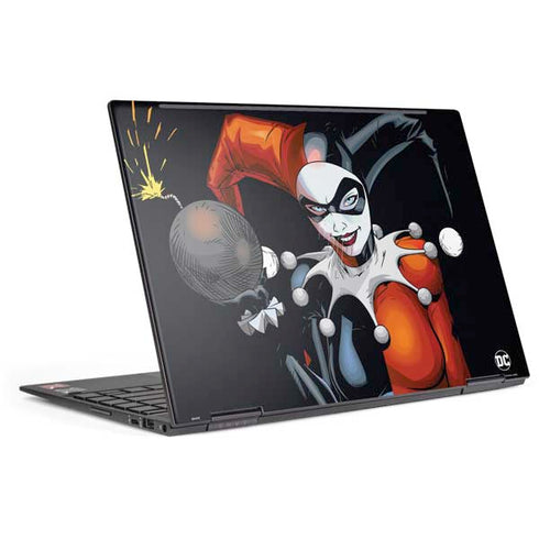 DC Comics Harley Quinn Playfull Pose HP Envy Skin