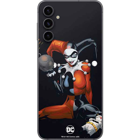 DC Comics Harley Quinn Playfull Pose Galaxy A14 5G Skin