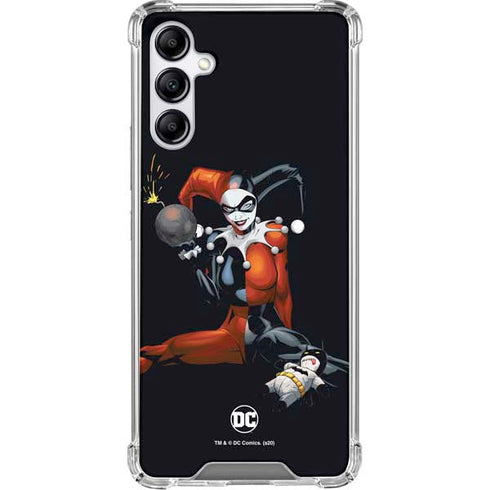 DC Comics Harley Quinn Playfull Pose Galaxy A15 5G Clear Case