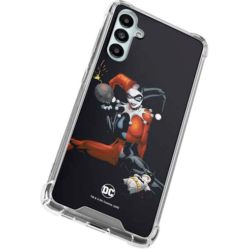 DC Comics Harley Quinn Playfull Pose Galaxy A15 5G Clear Case