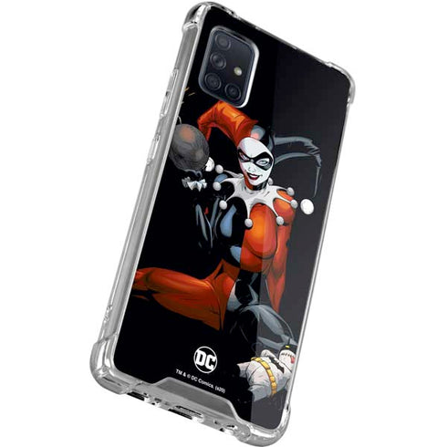 DC Comics Harley Quinn Playfull Pose Galaxy A51 5G Clear Case