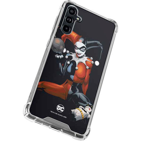 DC Comics Harley Quinn Playfull Pose Galaxy A54 5G Clear Case