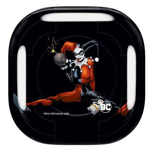 DC Comics Harley Quinn Playfull Pose Galaxy Buds Pro Skin