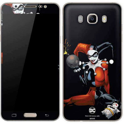 DC Comics Harley Quinn Playfull Pose Galaxy J7 Skin