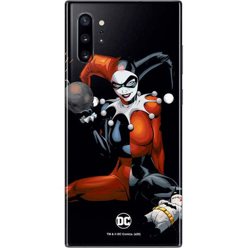 DC Comics Harley Quinn Playfull Pose Galaxy Note 10 Plus Skin