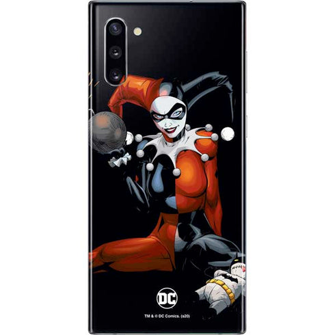 DC Comics Harley Quinn Playfull Pose Galaxy Note 10 Skin