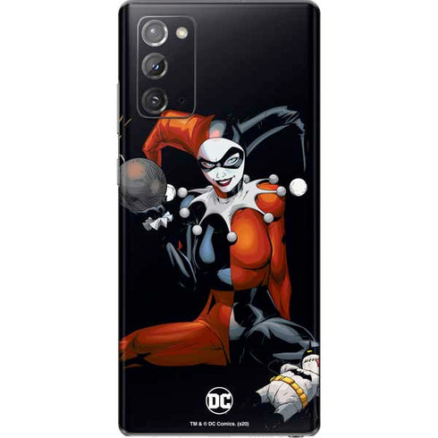DC Comics Harley Quinn Playfull Pose Galaxy Note20 5G Skin