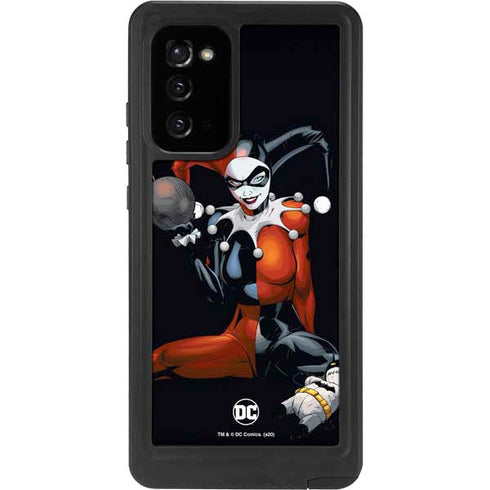 DC Comics Harley Quinn Playfull Pose Galaxy Note20 5G Waterproof Case