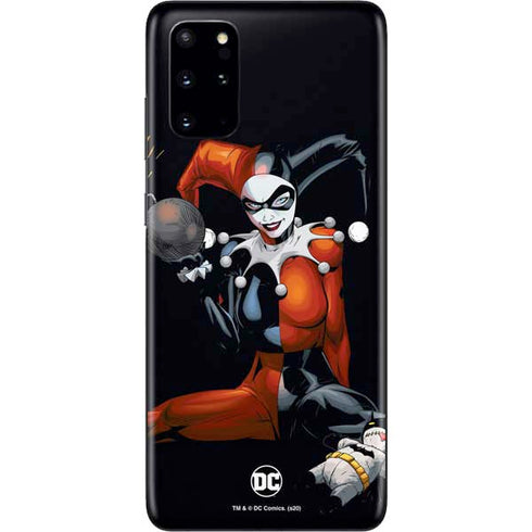 DC Comics Harley Quinn Playfull Pose Galaxy S20 Plus Skin