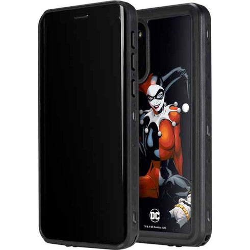 DC Comics Harley Quinn Playfull Pose Galaxy S20 Plus Waterproof Case