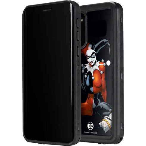 DC Comics Harley Quinn Playfull Pose Galaxy S20 Waterproof Case