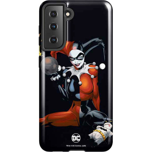 DC Comics Harley Quinn Playfull Pose Galaxy S21 5G Pro Case