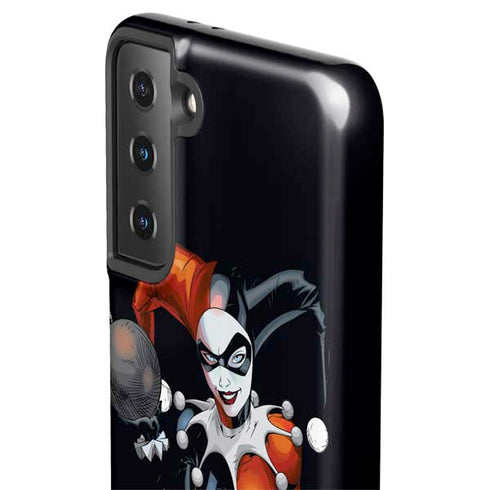 DC Comics Harley Quinn Playfull Pose Galaxy S21 FE Pro Case