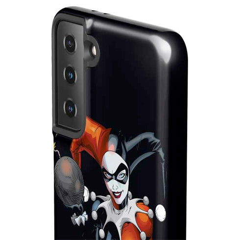 DC Comics Harley Quinn Playfull Pose Galaxy S21 Plus 5G Pro Case