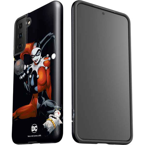 DC Comics Harley Quinn Playfull Pose Galaxy S21 Plus 5G Pro Case