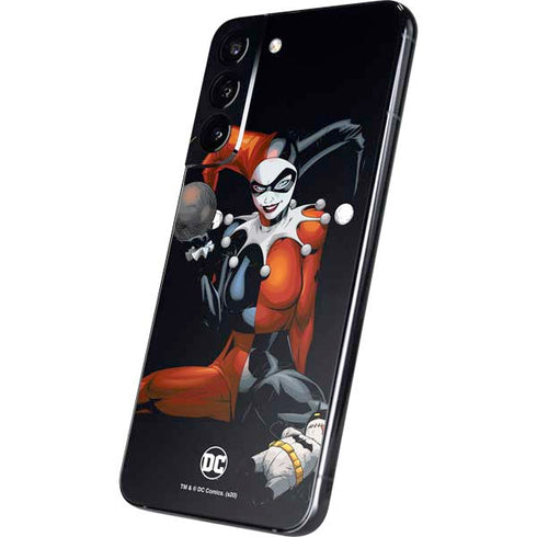 DC Comics Harley Quinn Playfull Pose Galaxy S22 Plus Skin