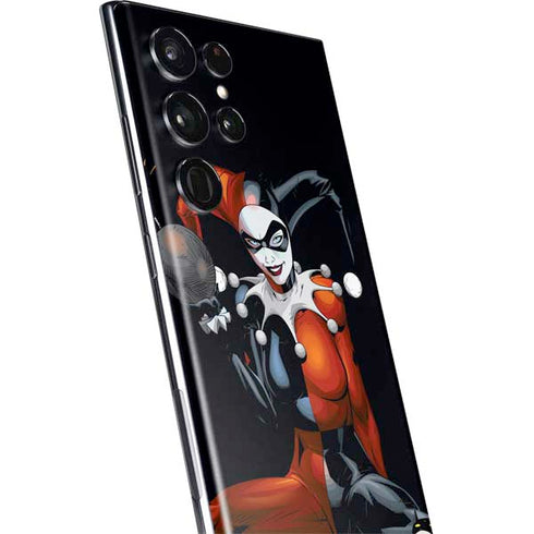 DC Comics Harley Quinn Playfull Pose Galaxy S22 Ultra Skin