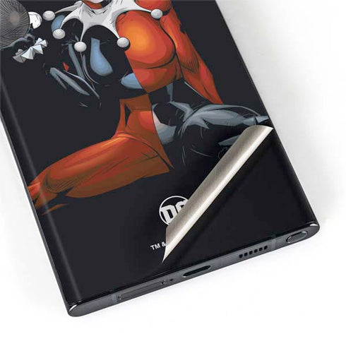 DC Comics Harley Quinn Playfull Pose Galaxy S22 Ultra Skin