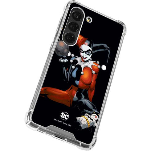 DC Comics Harley Quinn Playfull Pose Galaxy S23 Clear Case