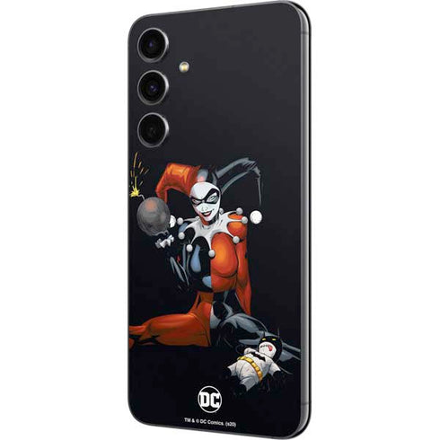DC Comics Harley Quinn Playfull Pose Galaxy S23 FE Skin