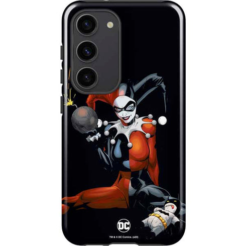 DC Comics Harley Quinn Playfull Pose Galaxy S23 Pro Case