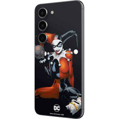 DC Comics Harley Quinn Playfull Pose Galaxy S23 Skin
