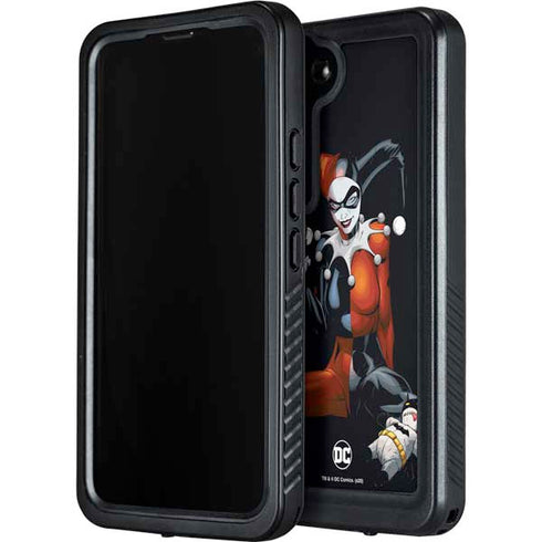 DC Comics Harley Quinn Playfull Pose Galaxy S23 Waterproof Case